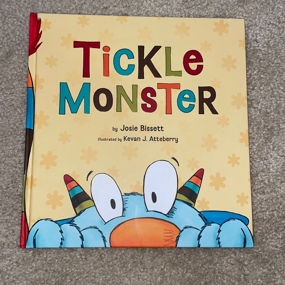 Tickle Monster hardback book